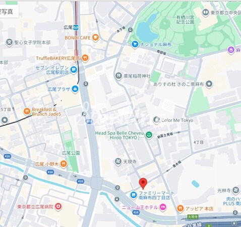 プラチナコート広尾の物件内観写真